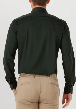 XACUS e klassiek overhemd active shirt 558ml groen Outlet