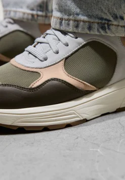 XSENSIBLE e lage sneakers rialto groen Online