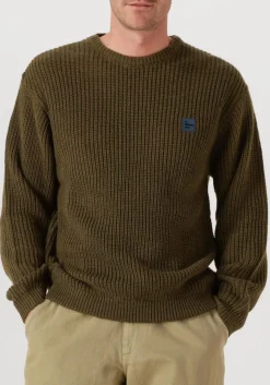 AMERICAN VINTAGE trui crashway crew khaki Clearance