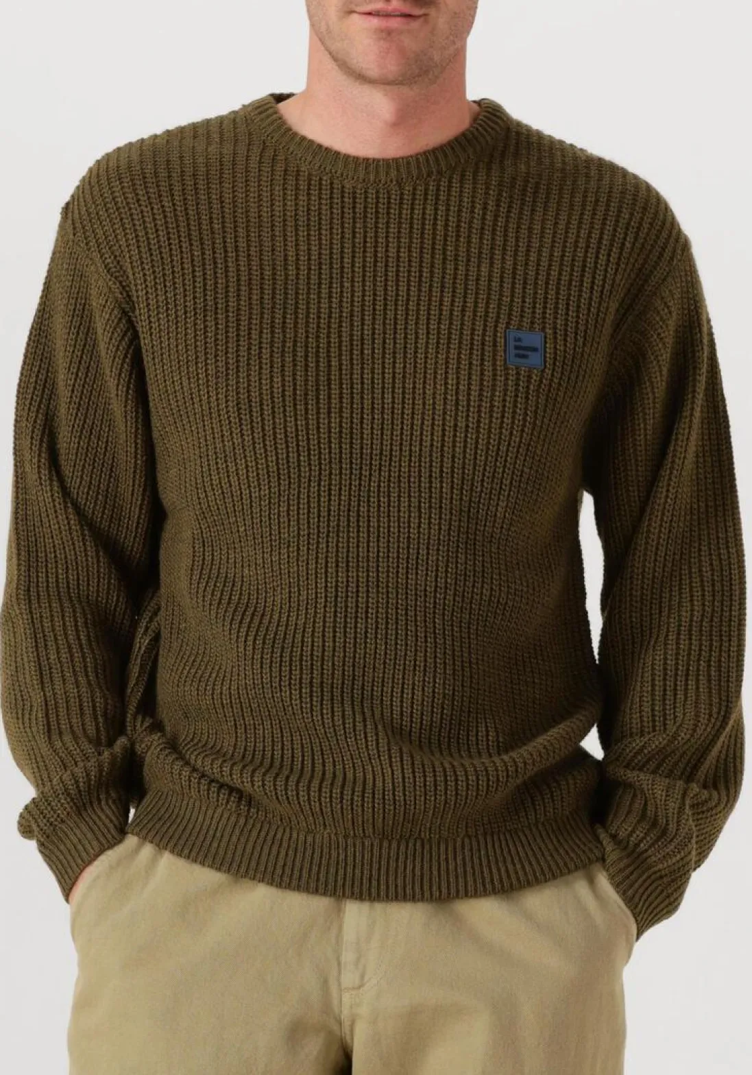 AMERICAN VINTAGE trui crashway crew khaki Clearance