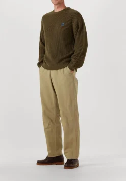 AMERICAN VINTAGE trui crashway crew khaki Clearance