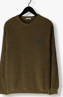 AMERICAN VINTAGE trui crashway crew khaki Clearance