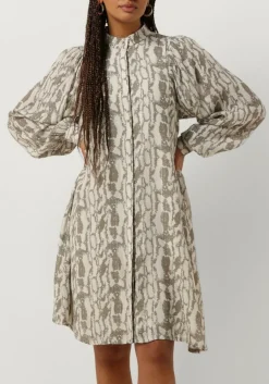 BRUUNS BAZAAR mini jurk barbarea philina dress khaki