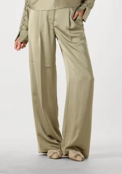 DANTE6 broeken jules satin smart pants khaki Sale