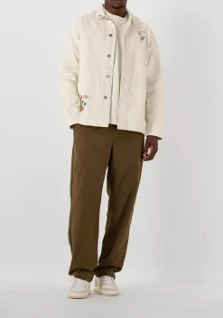 FORÉT forét chino calm seersucker pant khaki New