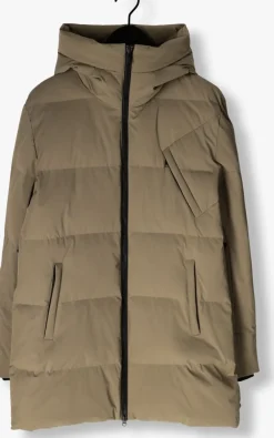 GENTI gewatteerde jas chris khaki Hot