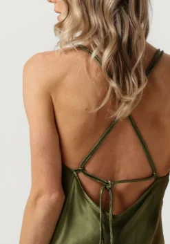 GREEK ARCHAIC KORI midi jurk 130512 khaki Best