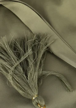 NEMA maxi jurk n162 khaki Discount