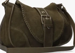 NÚNOO núnoo schoudertas maria stitch khaki Sale