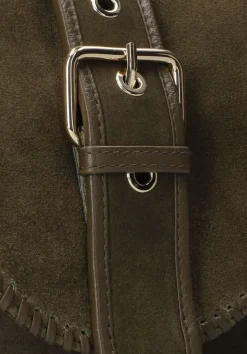 NÚNOO núnoo schoudertas maria stitch khaki Sale