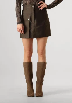 SECOND FEMALE minirok oregon skirt khaki Sale