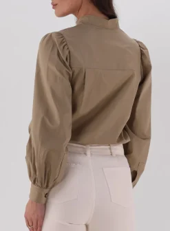 VANESSA BRUNO blouses aloe khaki Sale