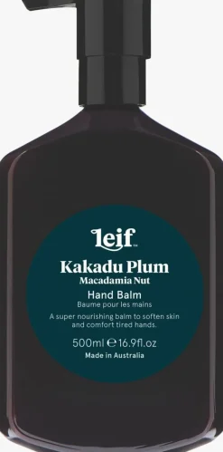 LEIF handverzorging kakadu plum hand balm 500ml kleur n.v.t. Hot