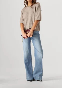 7 FOR ALL MANKIND e wide jeans modern dojo bloom lichtblauw New