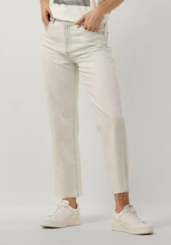 7 FOR ALL MANKIND e bootcut jeans logan stovepipe icy bay with raw cut lichtblauw