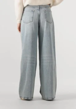 7 FOR ALL MANKIND e straight leg jeans marie wide leg ode to lichtblauw Outlet