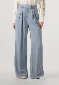 AAIKO e wijde broek frederique ten 520 lichtblauw Best