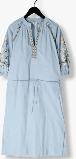 AIMEE THE LABEL e maxi jurk miranda lichtblauw Discount