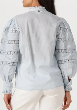ANTIK BATIK e blouses lena blouse lichtblauw Outlet