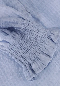 CO'COUTURE e blouses charliecc frill ss shirt lichtblauw Discount