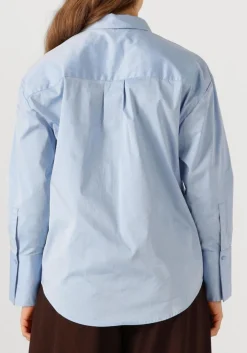 CO'COUTURE e blouses poppy cuff shirt lichtblauw Clearance
