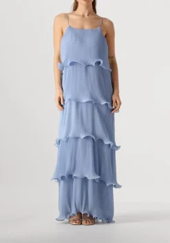 COPENHAGEN MUSE e maxi jurk kyra dress lichtblauw Online