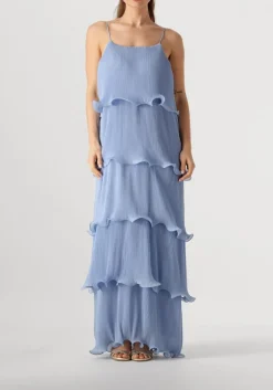 COPENHAGEN MUSE e maxi jurk kyra dress lichtblauw Online