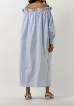 COPENHAGEN MUSE e midi jurk cmshirley-dress lichtblauw Discount