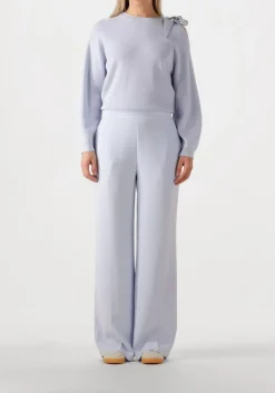 DANTE6 e trui ulyn cut-out bow sweater lichtblauw Hot