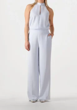 DANTE6 e wijde broek fabri elasticated wide leg pants lichtblauw Sale