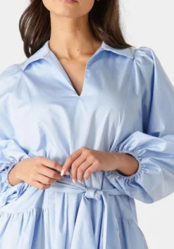 DEVOTION e mini jurk precious lichtblauw Outlet