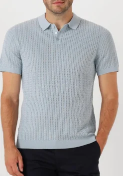 DRYKORN e polo triton 420197 lichtblauw Sale