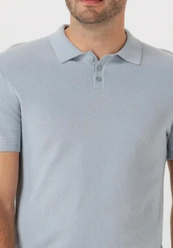 DRYKORN e polo triton 420187 lichtblauw Clearance