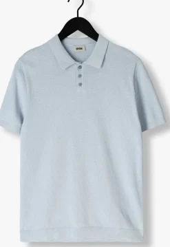 DRYKORN e polo triton 420187 lichtblauw Clearance