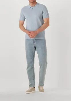 DRYKORN e polo triton 420187 lichtblauw Clearance