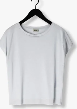 DRYKORN e t-shirt vanope lichtblauw Hot