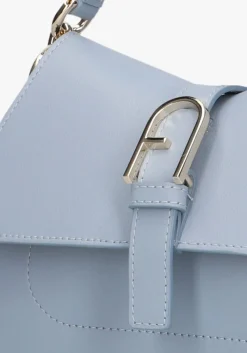FURLA e handtas flow mini top handle lichtblauw Hot