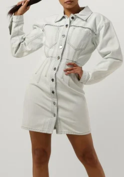 GESTUZ e mini jurk caliagz dress lichtblauw Online