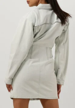 GESTUZ e mini jurk caliagz dress lichtblauw Online