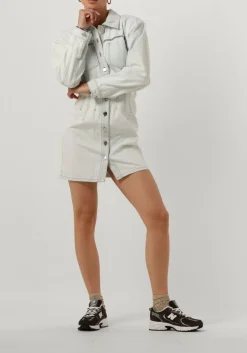 GESTUZ e mini jurk caliagz dress lichtblauw Online