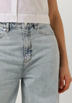 GESTUZ e wide jeans kailygz hw wide jeans lichtblauw Best