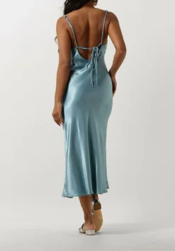 GREEK ARCHAIC KORI e midi jurk 130512 lichtblauw Hot