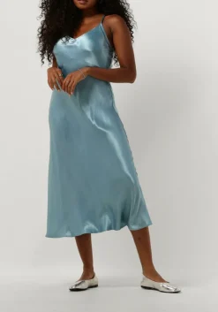 GREEK ARCHAIC KORI e midi jurk 130512 lichtblauw Hot