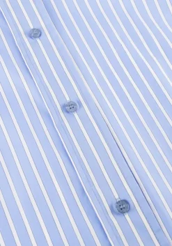 HAUTE L'AMITIÉ e haute l'amitié blouses bow candy twist stripe shirt lichtblauw Hot