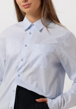 HERSKIND e blouses brooklyn shirt lichtblauw