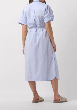 KNIT-TED e midi jurk lisette lichtblauw Discount