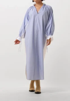 MES DEMOISELLES e maxi jurk wiki lichtblauw Discount