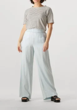 MOSCOW e wijde broek 119-02-sam-1 lichtblauw Best