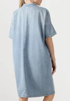 PENN & INK e mini jurk dress lichtblauw Hot