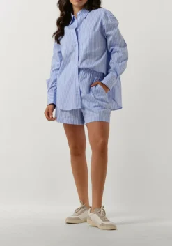 SECOND FEMALE e korte broek amale shorts lichtblauw Discount